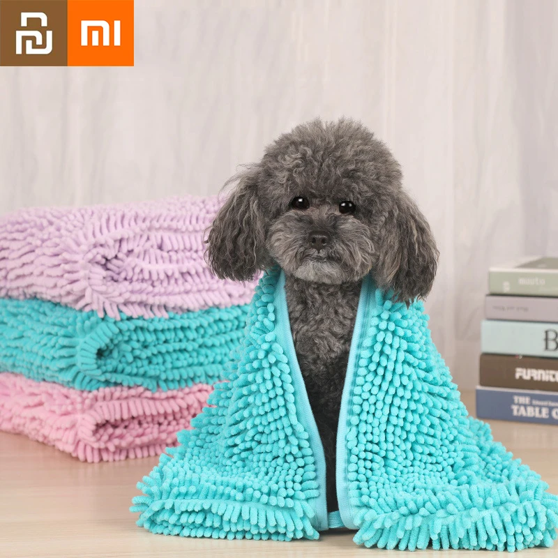 Xiaomi Dog Absorbent Towel Pet Bath Towel Thickened Soft Chenille Quick drying Absorbent Towel Pet Bath Cleaning Supplies Youpin
Xiaomi Dog Absorbent Towel Pet Bath Towel Thickened Soft Chenille Quick drying Absorbent Towel Pet Bath Cleaning Supplies Youpin