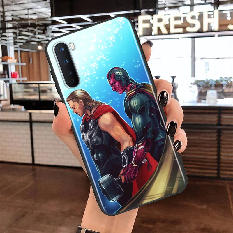 Soft TPU Cover Marvel Vision Art for OnePlus Nord N100 N10 8T 8 7T 7 6T 6 5T Pro Black Phone Case
Soft TPU Cover Marvel Vision Art for OnePlus Nord N100 N10 8T 8 7T 7 6T 6 5T Pro Black Phone Case