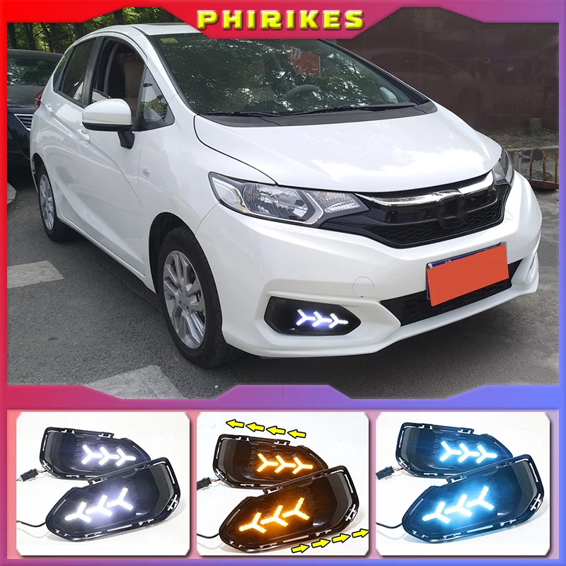 Для Honda Jazz Fit 2018 указатель поворота желтое реле водонепроницаемый автомобиль DRL 12 В светодиодные дневные ходовые огни противотуманная лампа
Для Honda Jazz Fit 2018 указатель поворота желтое реле водонепроницаемый автомобиль DRL 12 В светодиодные дневные ходовые огни противотуманная лампа