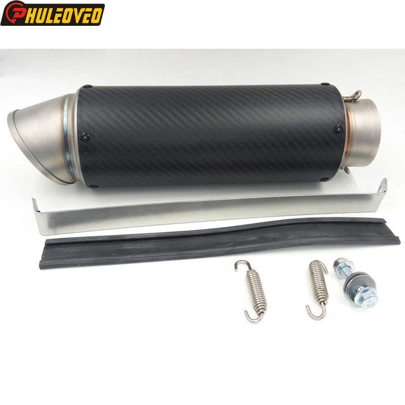 Customized 51mm 61mm 63mm 65mm Motorcycle Exhaust Muffler Pipe Carbon Fiber Motorbike Exhaust Tailpipe Muffler Escape Demper
Customized 51mm 61mm 63mm 65mm Motorcycle Exhaust Muffler Pipe Carbon Fiber Motorbike Exhaust Tailpipe Muffler Escape Demper