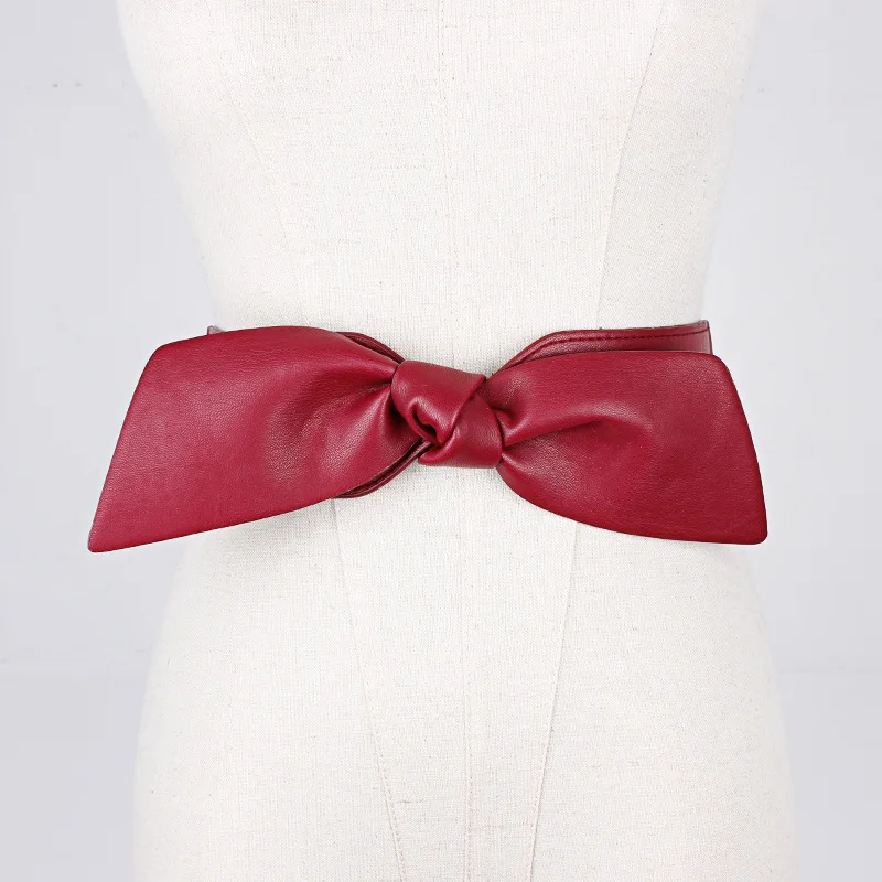 2020 New Solid Color Bow Elastic Female Belt Fashion Wide Belt Casual Designer High Quality Band Tide
2020 New Solid Color Bow Elastic Female Belt Fashion Wide Belt Casual Designer High Quality Band Tide