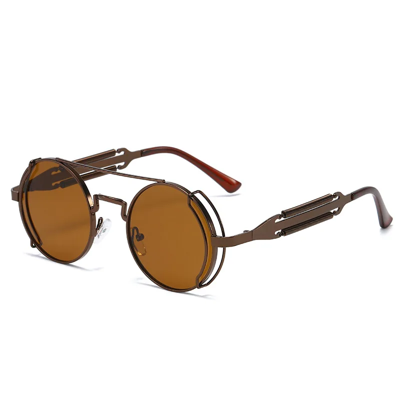 2020 New Punk Sunglasses Men Women Retro Round Steam Brand Designer Small Circle Sun Glasses Vintage Metal Frame Driving Eyewear
2020 New Punk Sunglasses Men Women Retro Round Steam Brand Designer Small Circle Sun Glasses Vintage Metal Frame Driving Eyewear