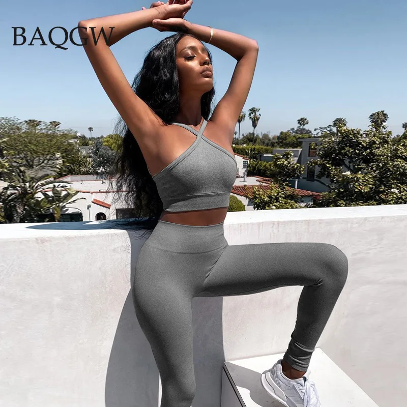 Solid Women 2 Pcs Set Fitness Suits Fitness Sportswear Gym Clothes Breathable Bra Female High Waist Running Leggings Workout Set
Solid Women 2 Pcs Set Fitness Suits Fitness Sportswear Gym Clothes Breathable Bra Female High Waist Running Leggings Workout Set