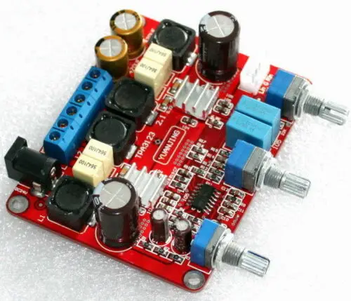 TPA3123 TL074 2.1 50W+25W*2 Sub Woofer Amplifier DC12-24V
