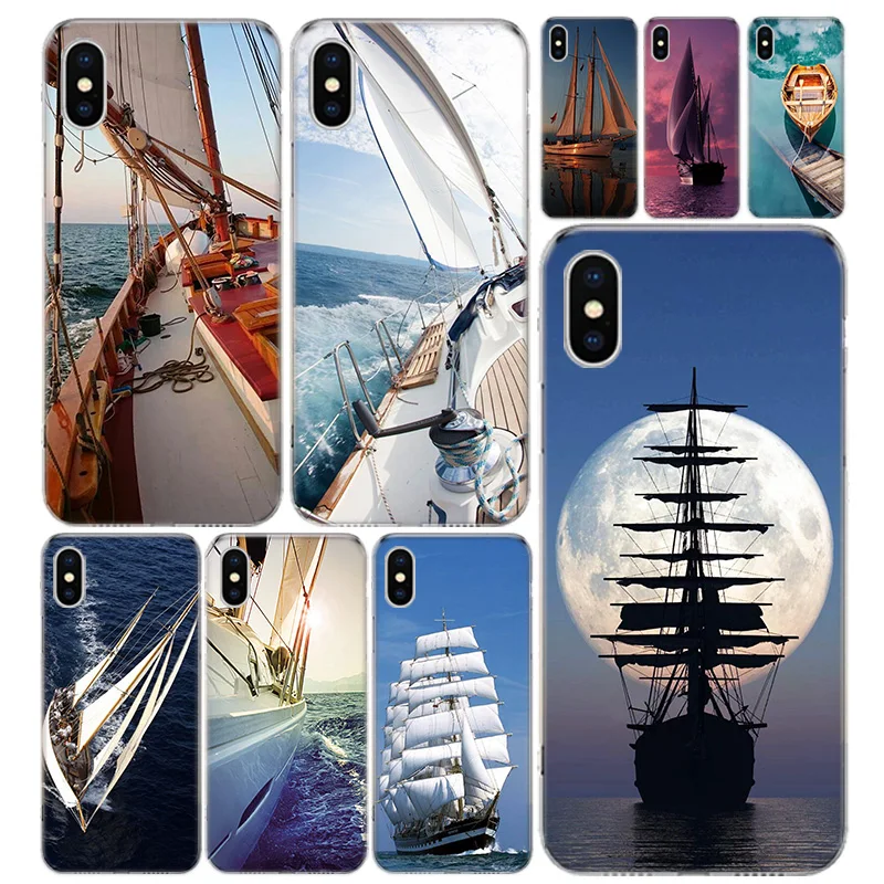 Cool Sailing Boat Phone Case Cover For iPhone 13 11 Pro 12 Mini 7 8 6 6S Plus + XR X XS MAX SE 5 5S Art Customized Coque Cover
Cool Sailing Boat Phone Case Cover For iPhone 13 11 Pro 12 Mini 7 8 6 6S Plus + XR X XS MAX SE 5 5S Art Customized Coque Cover
