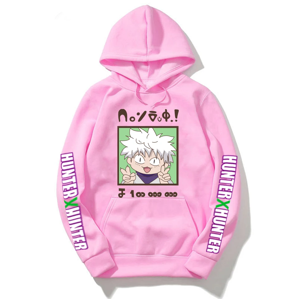 Casual Hooded Sweatshirt HUNTER X HUNTER HxH Gon Killua Anime Hoodie Wear Woman Unisex HUNTER X HUNTER Oversized Hoodie Pullover
Casual Hooded Sweatshirt HUNTER X HUNTER HxH Gon Killua Anime Hoodie Wear Woman Unisex HUNTER X HUNTER Oversized Hoodie Pullover