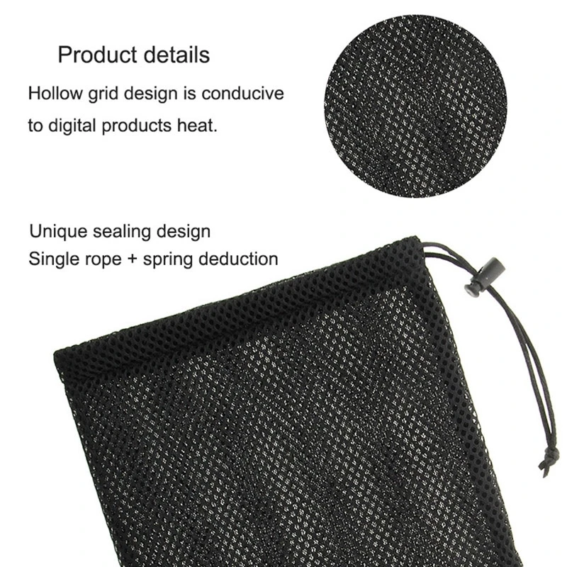 1pcs Nylon Mesh Storage Bag Portable Case Anti-fouling Dust-proof Scratch-resistant Bag For Gadgets Phone Cable Bag
1pcs Nylon Mesh Storage Bag Portable Case Anti-fouling Dust-proof Scratch-resistant Bag For Gadgets Phone Cable Bag