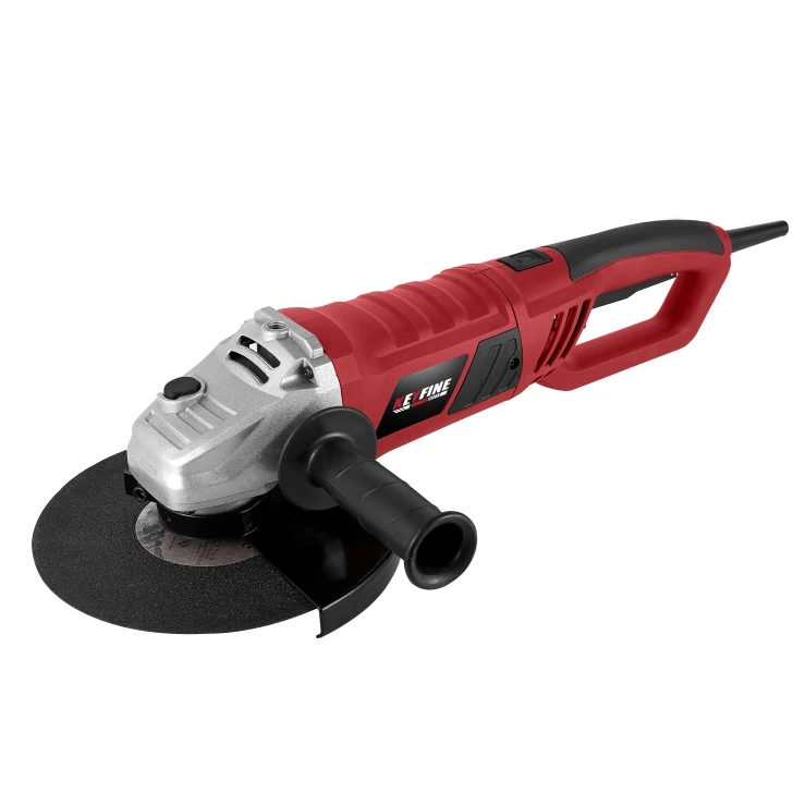 High Power Red Angle Grinder Hand Angular Metal Grinding and Cutting Electric Tool 2400W 230mm soft start KF-AG21
High Power Red Angle Grinder Hand Angular Metal Grinding and Cutting Electric Tool 2400W 230mm soft start KF-AG21