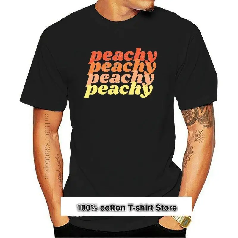 Camiseta de Peachy, camisa de estilo desgastado Vintage Retro de los años 70, nueva
Camiseta de Peachy, camisa de estilo desgastado Vintage Retro de los años 70, nueva