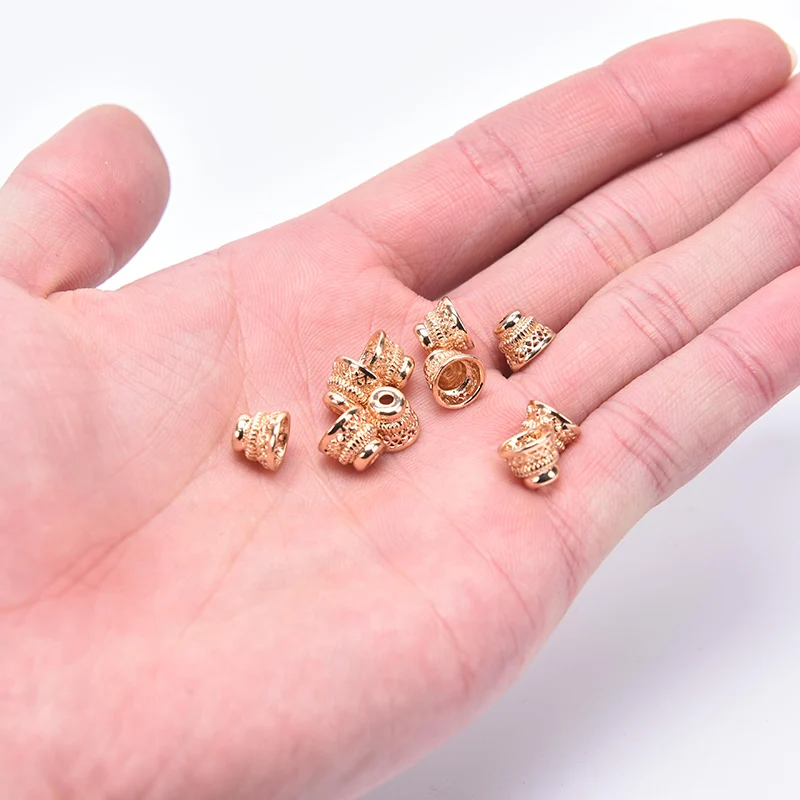 10PCS Beads Caps Tassel Caps High Quality Diy Jewelry Accessories 8cm/3.15in*6cm/2.36in Champagne Gold Color Plated Brass
10PCS Beads Caps Tassel Caps High Quality Diy Jewelry Accessories 8cm/3.15in*6cm/2.36in Champagne Gold Color Plated Brass