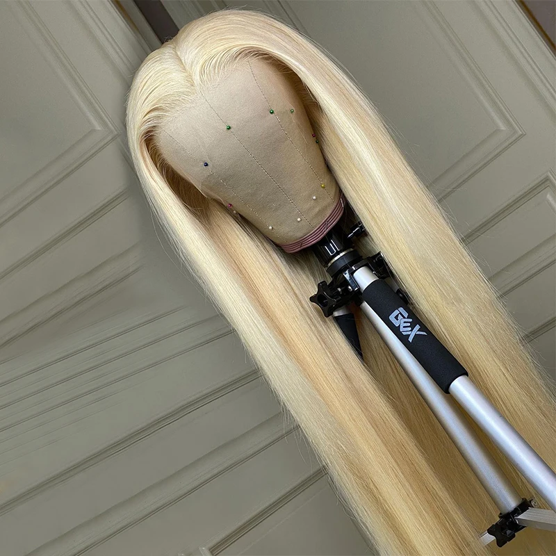 613 26inch Long Glueless Blonde Straight Synthetic Lace Front Wig For Black Women BabyHair 180%Density Preplucked Daily Cosplay
613 26inch Long Glueless Blonde Straight Synthetic Lace Front Wig For Black Women BabyHair 180%Density Preplucked Daily Cosplay
