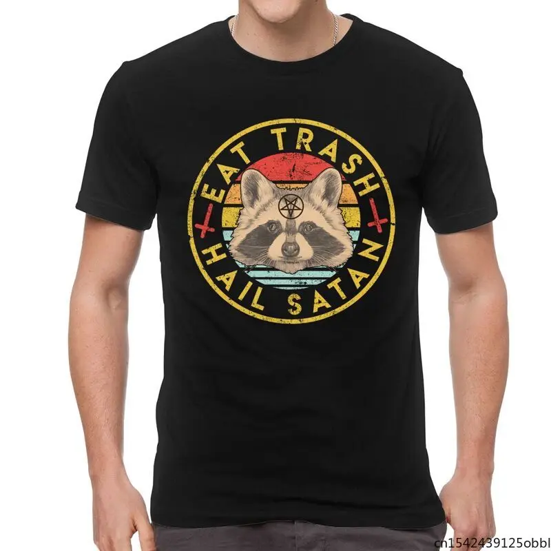 Raccoon Eat Trash Hail Vintage T-shirt Men's Novelty Short Sleeve Top Unisex Summer Trend Casual Plus Size M-5XL
Raccoon Eat Trash Hail Vintage T-shirt Men's Novelty Short Sleeve Top Unisex Summer Trend Casual Plus Size M-5XL