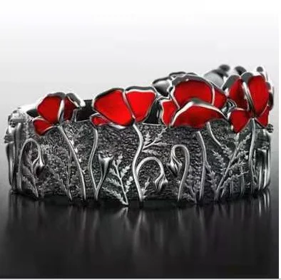 2022 Vintage Flower Rings for Women Bridal Statement Jewelry Exquisite Enamel Wreath Wedding Band Engagement Rings Gift
2022 Vintage Flower Rings for Women Bridal Statement Jewelry Exquisite Enamel Wreath Wedding Band Engagement Rings Gift