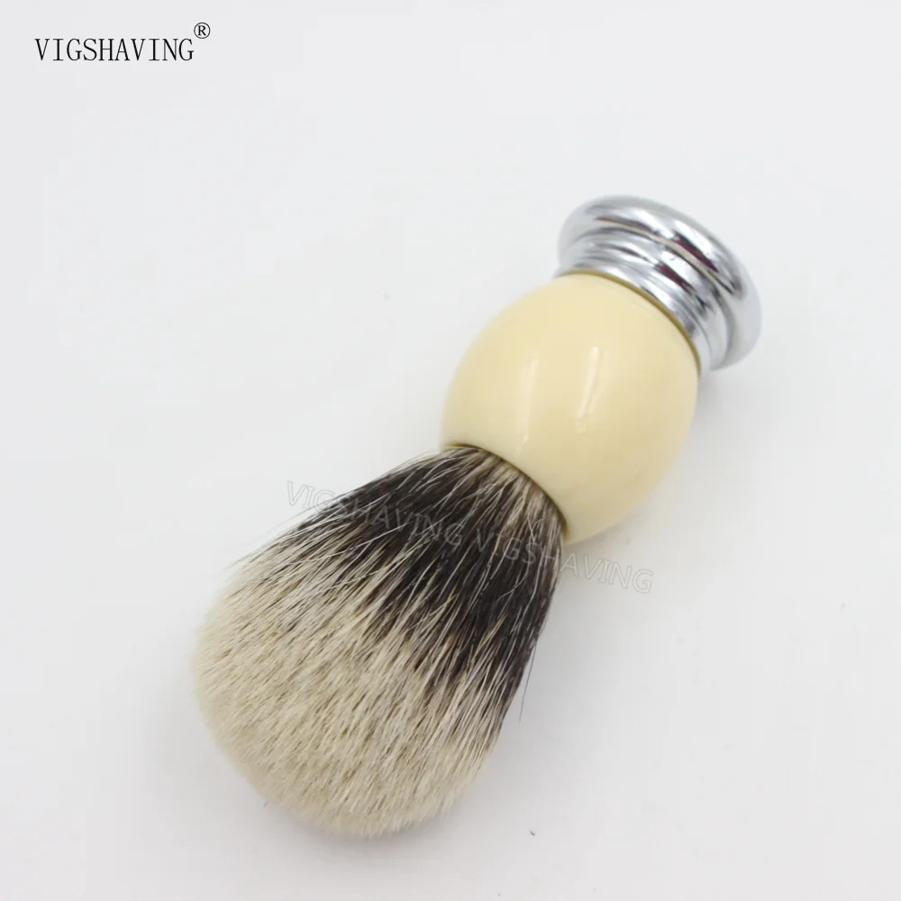 Metal Resin Handle Finest Badger Hair Shaving Brush
Metal Resin Handle Finest Badger Hair Shaving Brush