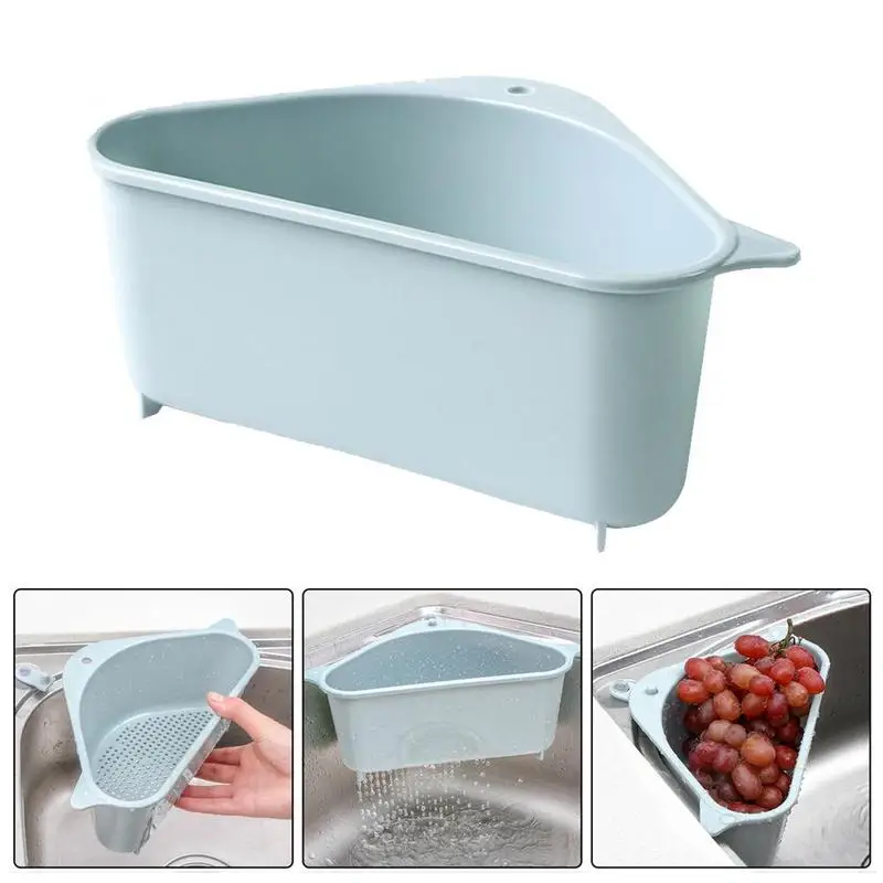 Kitchen Triangle Sink Drain Rack Vegetable Rack Household Punch-Free Storage Basket Convenient Tray Triangle Storage Hangab N7V1
Kitchen Triangle Sink Drain Rack Vegetable Rack Household Punch-Free Storage Basket Convenient Tray Triangle Storage Hangab N7V1