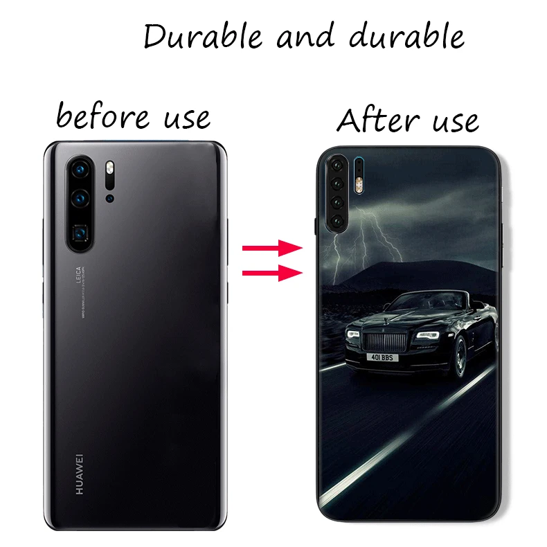 Крутой маленький автомобильный силиконовый чехол для телефона из ТПУ Huawei Honor 6A 7A 3