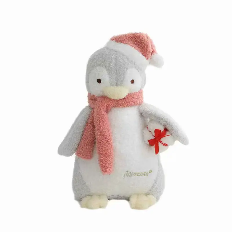 Cartoon Christmas Penguin Plush Toy Doll 48cm Plush Toy Comforting Sleeping Cute Ragdoll New Year for Friends and kids
Cartoon Christmas Penguin Plush Toy Doll 48cm Plush Toy Comforting Sleeping Cute Ragdoll New Year for Friends and kids
