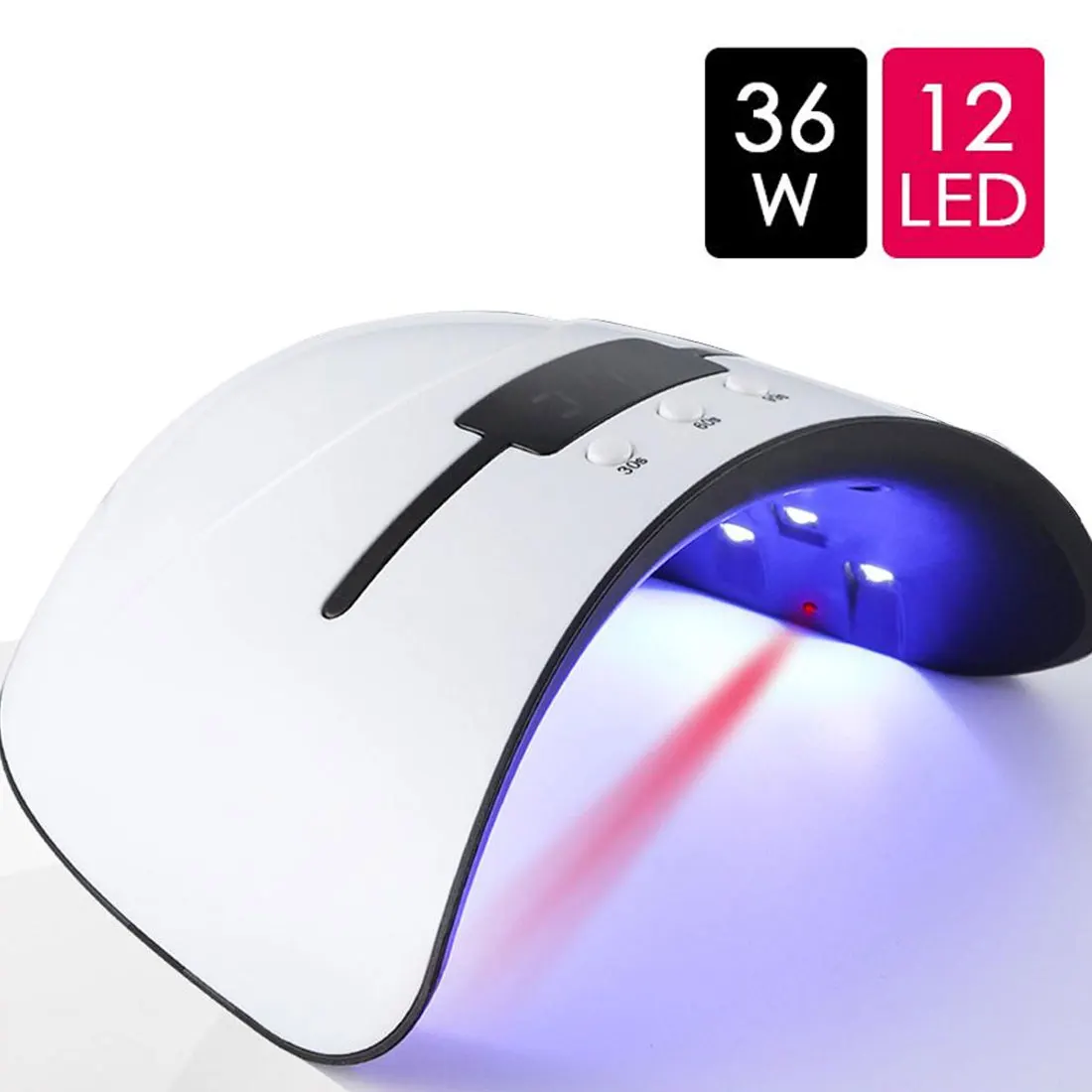 36/6W UV Lamp Nail Dryer For All Types Gel 12 Led UV Lamp For Nail Machine USB 30s 60s 90s Timer Portable UV Lamps Hardening
36/6W UV Lamp Nail Dryer For All Types Gel 12 Led UV Lamp For Nail Machine USB 30s 60s 90s Timer Portable UV Lamps Hardening