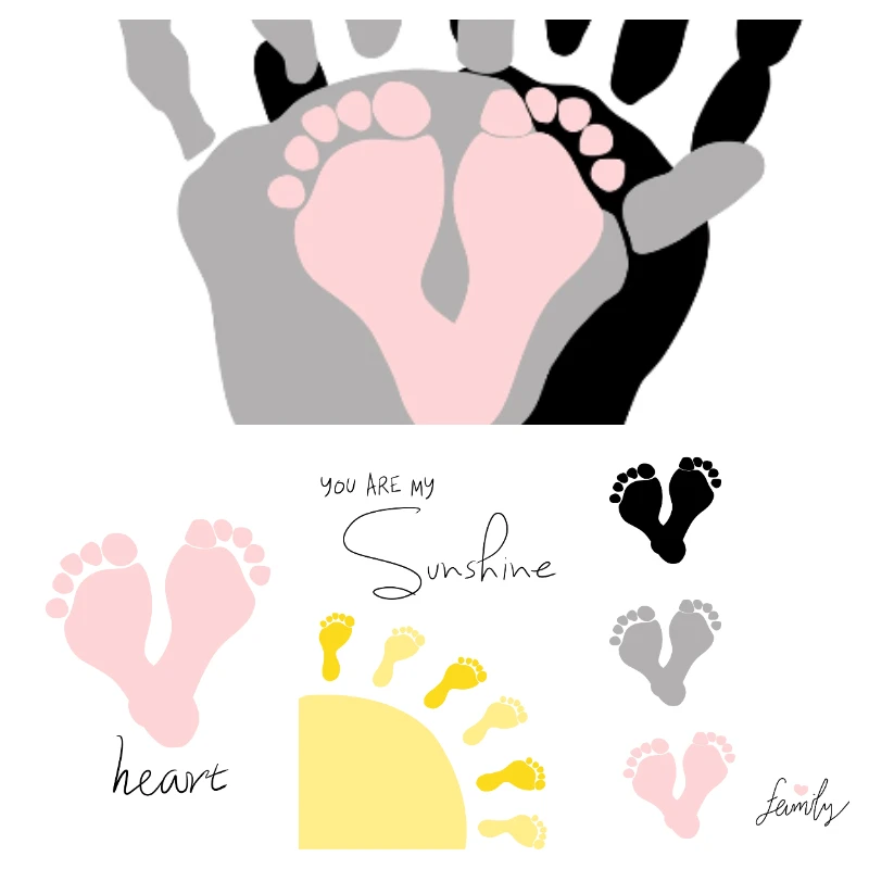 Wall Art Canvas Painting Modern Creative Footprint Heart Poster Pink Family Letter Painting Nordic Children's Room Home Decore
Wall Art Canvas Painting Modern Creative Footprint Heart Poster Pink Family Letter Painting Nordic Children's Room Home Decore