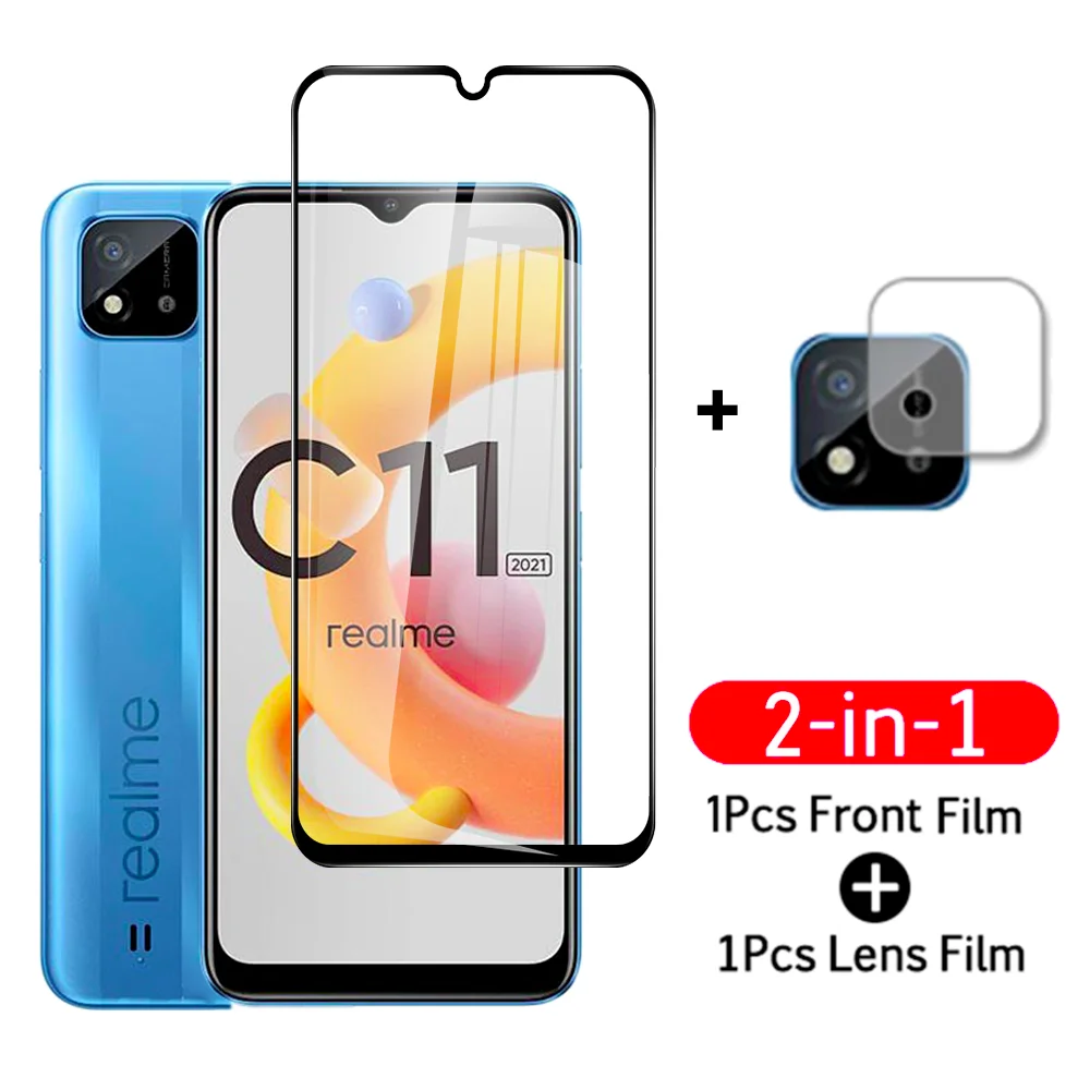 2IN1 Camera Lens Protective Glass Cover For Oppo Realme c11 2021 C11 C12 C15 RMX2180 Phone Screen Protectors Film 9H
2IN1 Camera Lens Protective Glass Cover For Oppo Realme c11 2021 C11 C12 C15 RMX2180 Phone Screen Protectors Film 9H