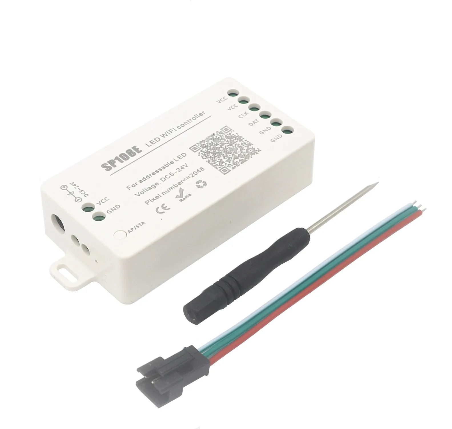 Светодиодный Wi-Fi волшебный контроллер SP108E SK6812 WS2811 WS2812B WS2813 пикселей, Светодиодная лента, Модуль светильник щения, умное приложение, беспрово...
Светодиодный Wi-Fi волшебный контроллер SP108E SK6812 WS2811 WS2812B WS2813 пикселей, Светодиодная лента, Модуль светильник щения, умное приложение, беспрово...