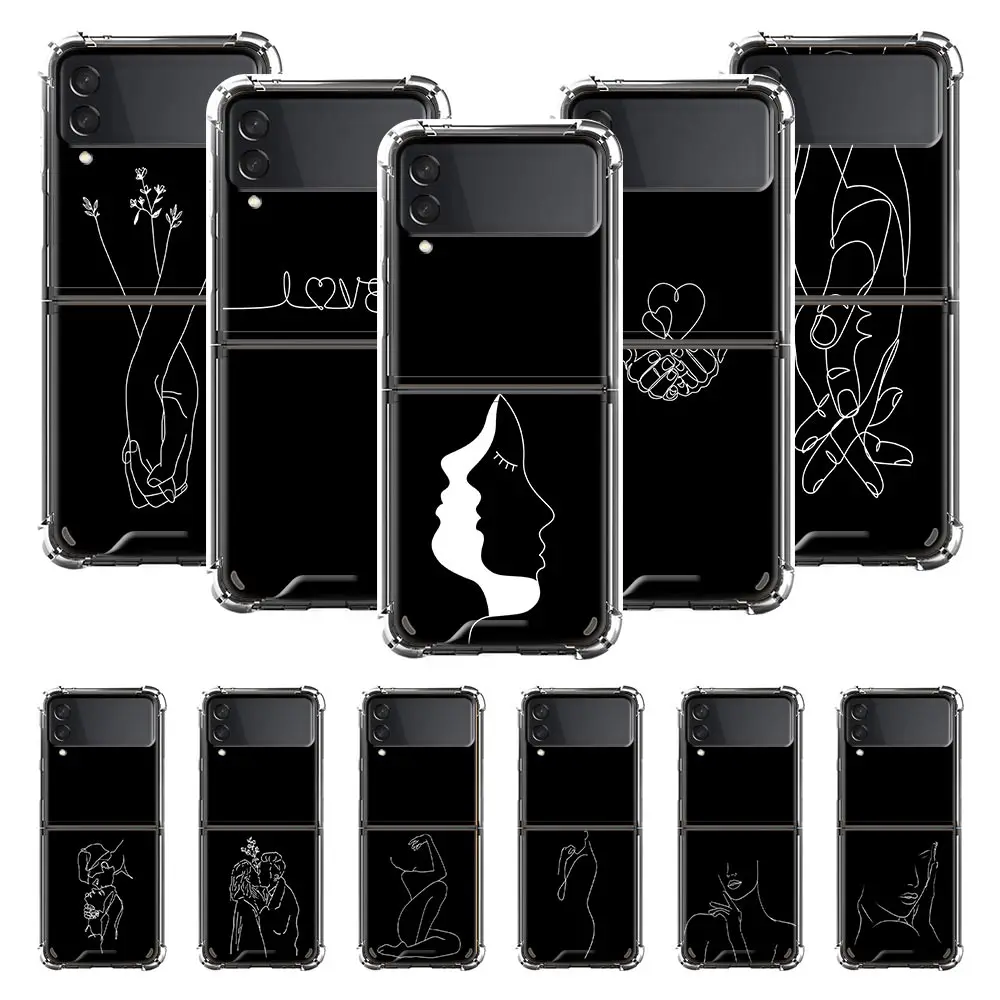 Air Case for Samsung Galaxy Z Flip 3 5G Cell Phone Bag ZFlip 6.7" PC Segmented Protect Cover Coque Bag Black White Art Line
Air Case for Samsung Galaxy Z Flip 3 5G Cell Phone Bag ZFlip 6.7" PC Segmented Protect Cover Coque Bag Black White Art Line