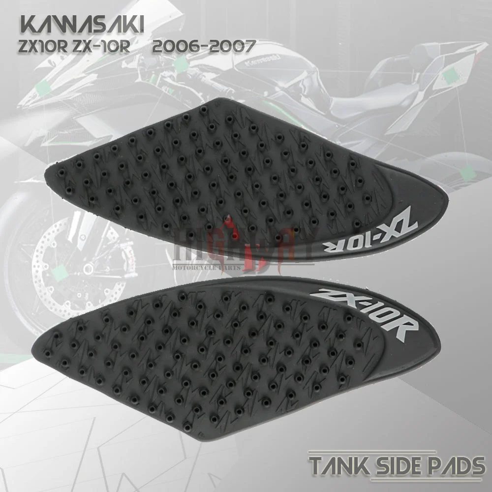 Protector Anti Slip Tank Pad Sticker Gas Knee Grip Traction Side Decal for KAWASAKI ZX-10R NINJA ZX10R 2006-2007
Protector Anti Slip Tank Pad Sticker Gas Knee Grip Traction Side Decal for KAWASAKI ZX-10R NINJA ZX10R 2006-2007
