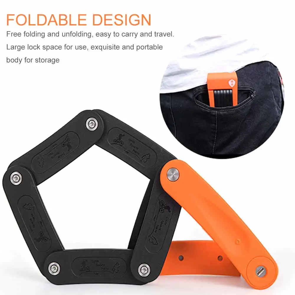 Portable Folding Bicycle Anti-Theft Ring Type Lock Automatic Repair Frame Mountain Bike Lock
Portable Folding Bicycle Anti-Theft Ring Type Lock Automatic Repair Frame Mountain Bike Lock