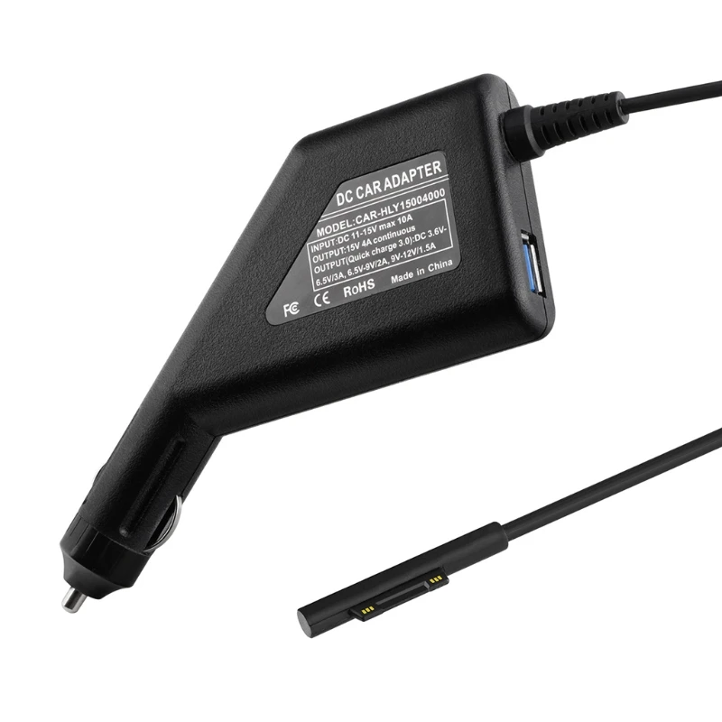 15V 4A Laptop Car Charger with 55in Cable QC 3.0 USB Output Power Charger Adapter in Car Portable and Quickly
15V 4A Laptop Car Charger with 55in Cable QC 3.0 USB Output Power Charger Adapter in Car Portable and Quickly