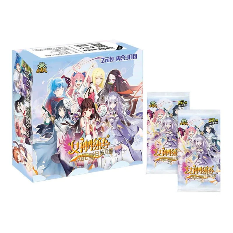 150pcs/box Goddess Story Rem Ram Takagi Hakurei Reimu Collection Cards Child Kids Birthday Gift Game Cards Toys For Children
150pcs/box Goddess Story Rem Ram Takagi Hakurei Reimu Collection Cards Child Kids Birthday Gift Game Cards Toys For Children