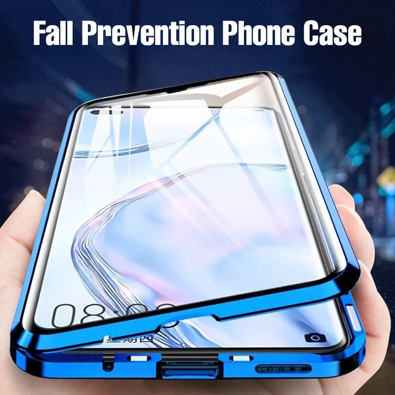 Металлический бампер Магнитный флип-чехол для Huawei P30 Pro P40 Lite Mate 20 Nova 5 6 7 Y9 P Smart 2019 двухсторонний Чехол класса закаленного стекла
Металлический бампер Магнитный флип-чехол для Huawei P30 Pro P40 Lite Mate 20 Nova 5 6 7 Y9 P Smart 2019 двухсторонний Чехол класса закаленного стекла