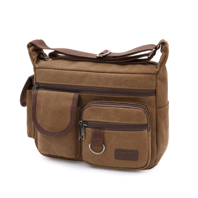 Multifunctional Men's Vintage Briefcase Canvas Business Office Messenger Bag Laptop Bag Large Capacity Shoulder Bag XA509F
Multifunctional Men's Vintage Briefcase Canvas Business Office Messenger Bag Laptop Bag Large Capacity Shoulder Bag XA509F