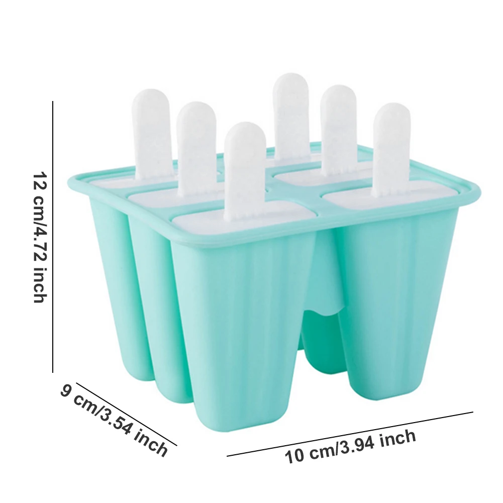 6 Cells Ice Cube Molds Reusable Popsicle Maker DIY Ice Cream Tools Kitchen Lolly Mould Tray Lolly Mould Popsicle MakerBar Tools
6 Cells Ice Cube Molds Reusable Popsicle Maker DIY Ice Cream Tools Kitchen Lolly Mould Tray Lolly Mould Popsicle MakerBar Tools