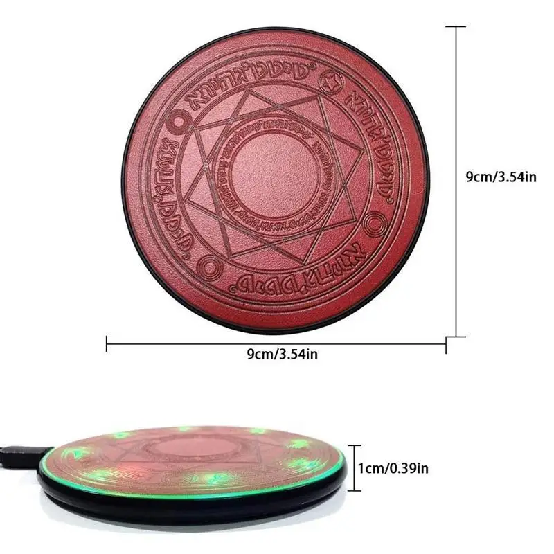 10W Glowing Magic Array Universal Qi Fast Charging Wireless Charger for iPhone Charger Magic Array Wireless Charger
10W Glowing Magic Array Universal Qi Fast Charging Wireless Charger for iPhone Charger Magic Array Wireless Charger