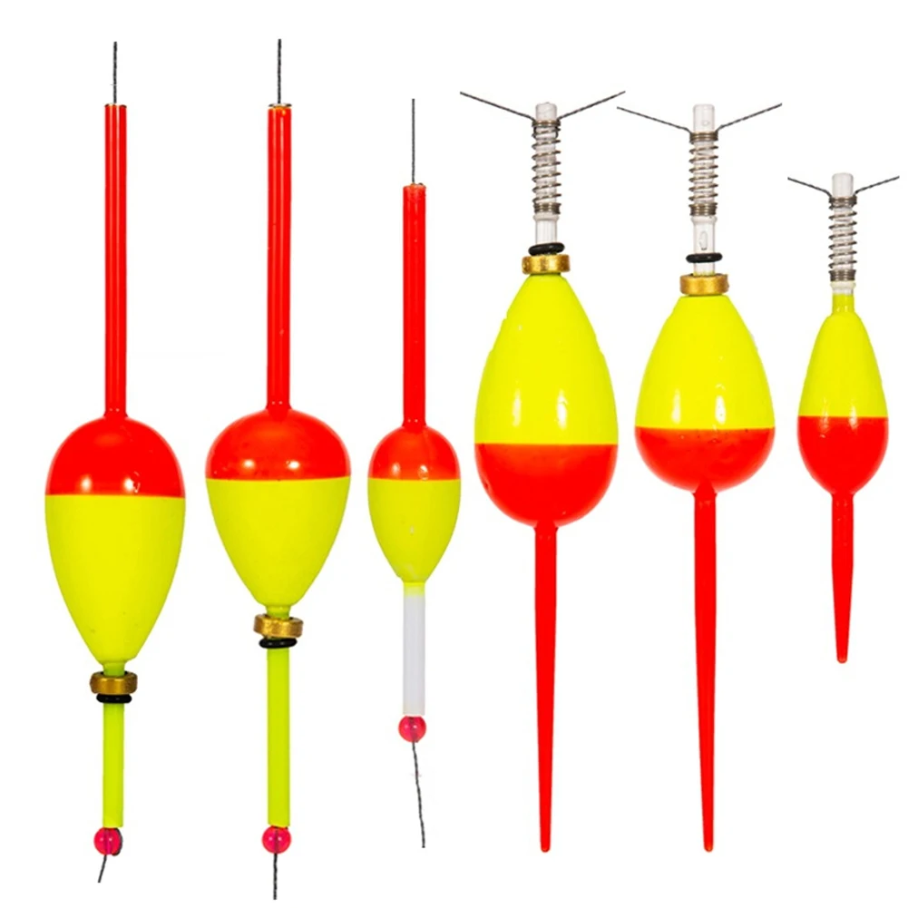 6pcs Vertical Buoy Sea Carp Fishing Line Bobber Group Float Fishing Tackle China Hook Buoy Fish Floating Tiple Suit Accessories
6pcs Vertical Buoy Sea Carp Fishing Line Bobber Group Float Fishing Tackle China Hook Buoy Fish Floating Tiple Suit Accessories