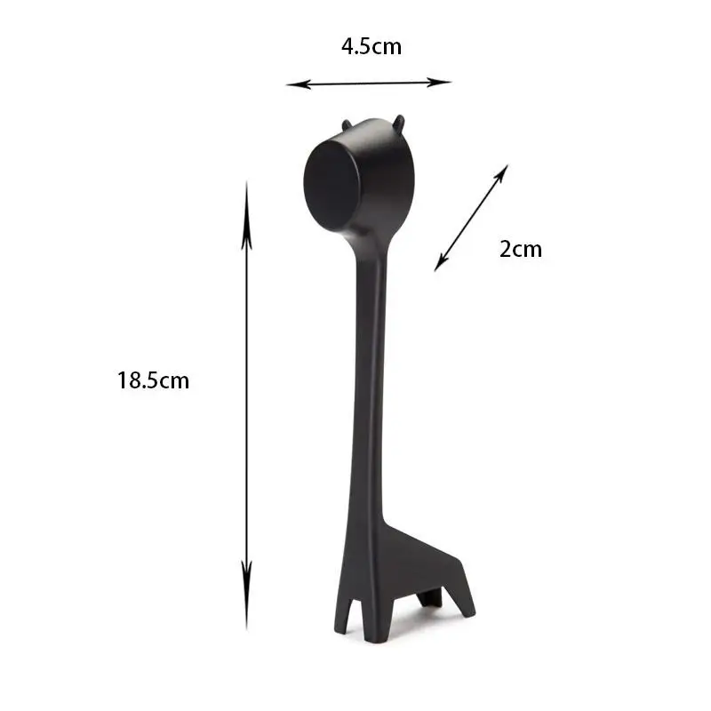 1PC Giraffe Shape Coffee Spoon Dual-Use Bean-Spoon Powder Spoon Creative Cartoon Quantitative Spoon Coffee Kitchen Accessories
1PC Giraffe Shape Coffee Spoon Dual-Use Bean-Spoon Powder Spoon Creative Cartoon Quantitative Spoon Coffee Kitchen Accessories