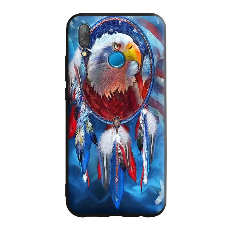 Силиконовый чехол с американским Орлом и флагом США для Huawei Nova 6 7 SE 2 2i 3 3i 4 4E 5 5i 5T Lite