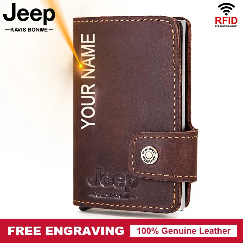 Name Free Engraving Credit ID Card Holder Wallet Aluminum Slim Pop UP Wallet for Men RFID Blocking Cardholder Vintage Vallet
Name Free Engraving Credit ID Card Holder Wallet Aluminum Slim Pop UP Wallet for Men RFID Blocking Cardholder Vintage Vallet