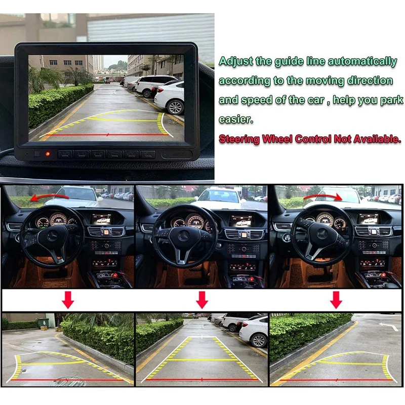 

HD Camera,170 Degree Wide View Angle License Plate Rear View Camera for Car,Night Vision IP69 for Vehicle SUV RV Pickup