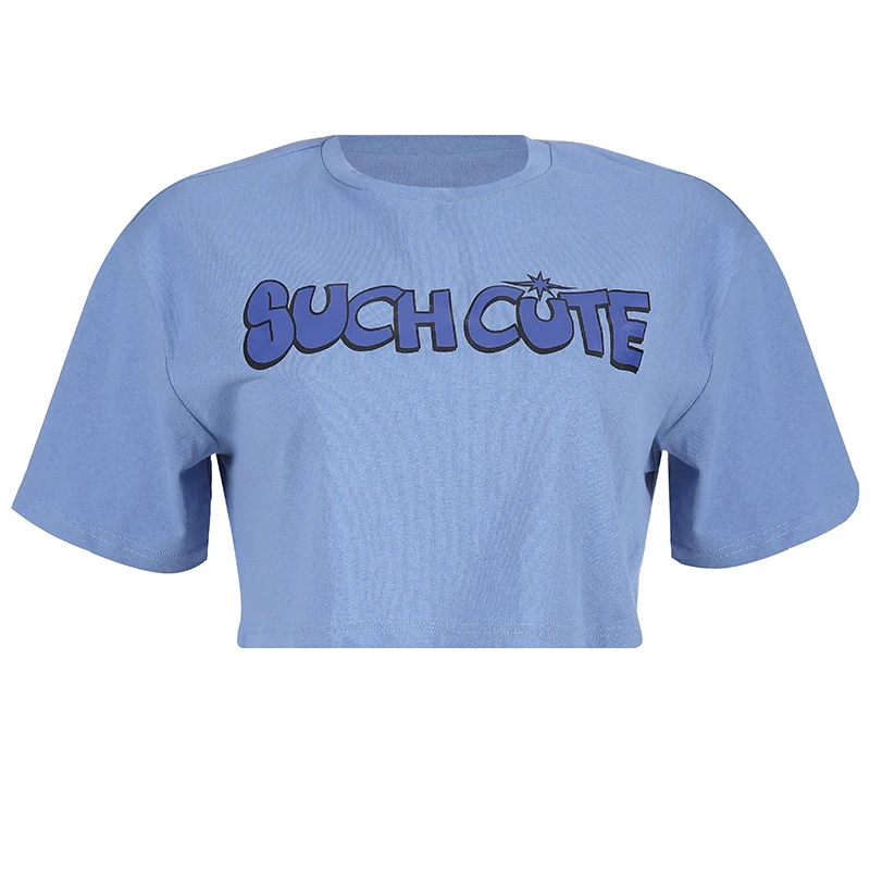 Summer Embroidery Letter Basic Crop T Shirt Loose Casual Harajuku Tshirt Women Kawaii Tee Korean Cute T-shirt Clothing
Summer Embroidery Letter Basic Crop T Shirt Loose Casual Harajuku Tshirt Women Kawaii Tee Korean Cute T-shirt Clothing
