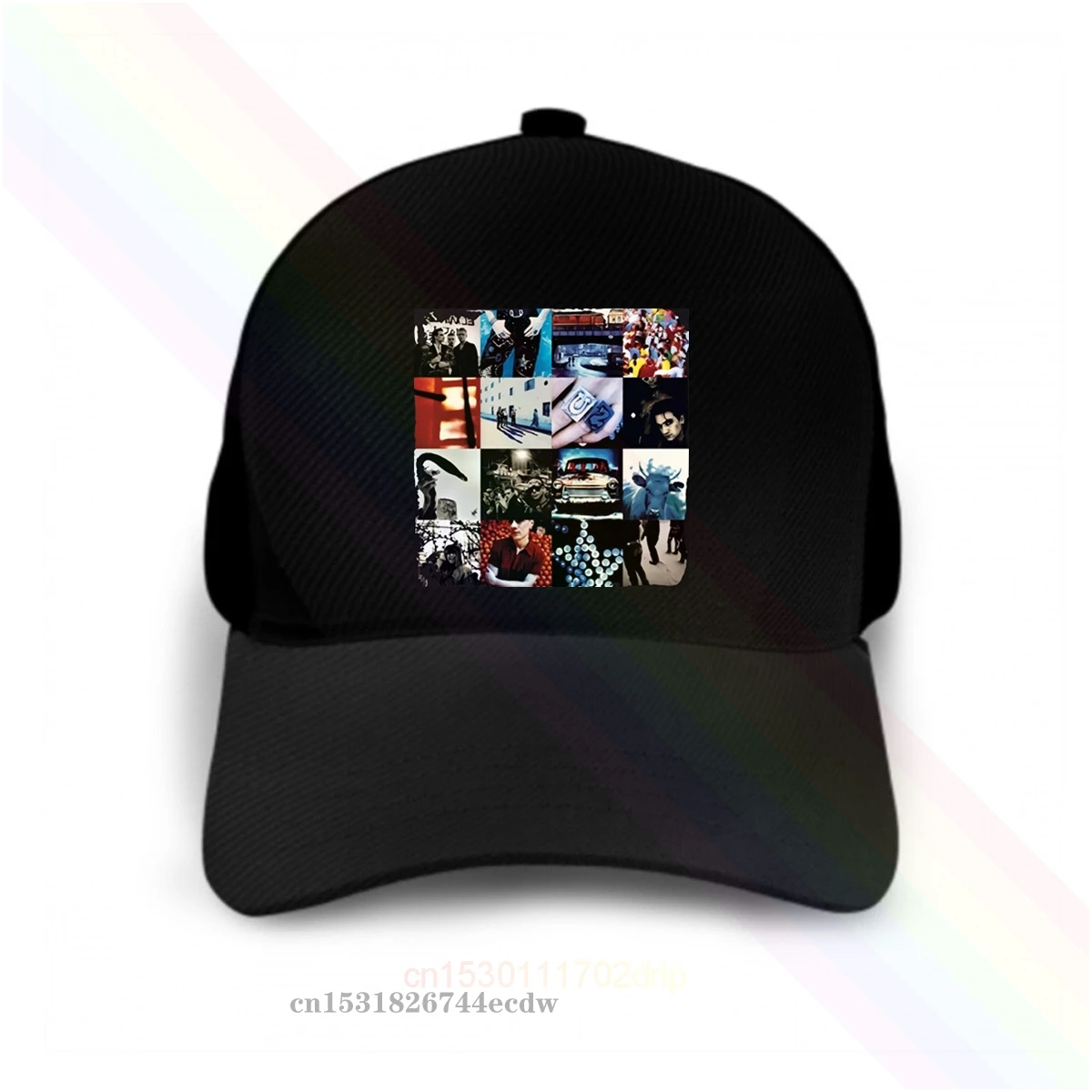 Черная кепка Rock в стиле тяжелого металла U2 Achtung Baby 2021 новинка черная популярная