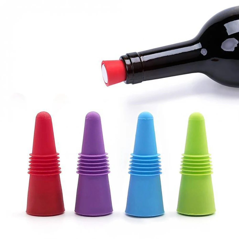 1pc Kitchen Creative Wine Bottle Stopper Reusable Keep Fresh Silicone Red Wine Cork Beer Cap For Kitchen Accessories
1pc Kitchen Creative Wine Bottle Stopper Reusable Keep Fresh Silicone Red Wine Cork Beer Cap For Kitchen Accessories