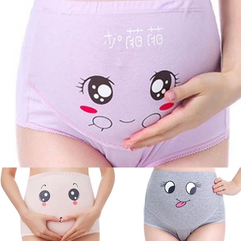Cotton Belly Support High Waist XL/XXL Maternity Underwear 1Pcs Adjustable for Pregnant Women Cartoon Face Pattern Comfortable
Cotton Belly Support High Waist XL/XXL Maternity Underwear 1Pcs Adjustable for Pregnant Women Cartoon Face Pattern Comfortable