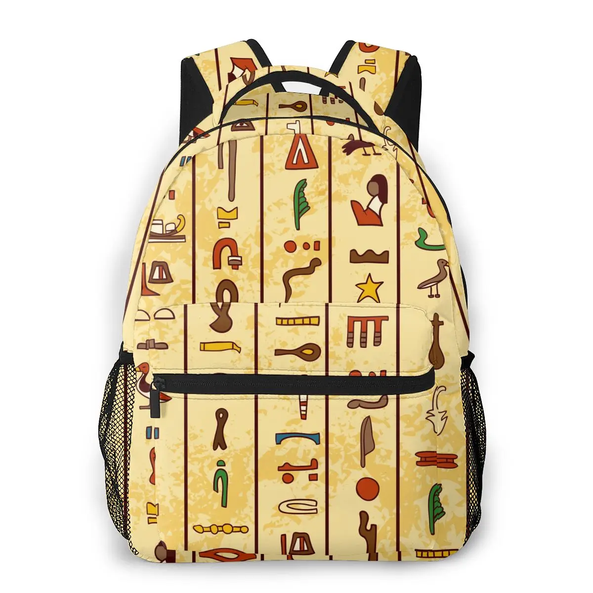 Women Backpack Casual Travel Bag Multicolored Ancient Egyptian Hieroglyphics School Bag Shoulder Bag For Teenage Girl Bagpack
Women Backpack Casual Travel Bag Multicolored Ancient Egyptian Hieroglyphics School Bag Shoulder Bag For Teenage Girl Bagpack