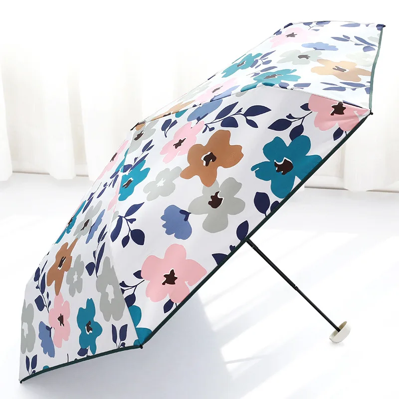 Small four-fold black plastic sunscreen umbrellas UV protection sun umbrellas umbrellas rain and sun dual-use umbrellas
Small four-fold black plastic sunscreen umbrellas UV protection sun umbrellas umbrellas rain and sun dual-use umbrellas