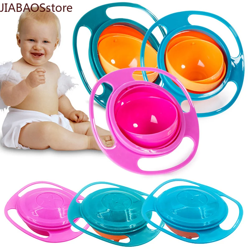 Creative 360 Rotate Spill-Proof Universal Gyro Bowl Baby Food Dinnerware Kids Eating Training Bowls Feeding Learning Dishes
Creative 360 Rotate Spill-Proof Universal Gyro Bowl Baby Food Dinnerware Kids Eating Training Bowls Feeding Learning Dishes