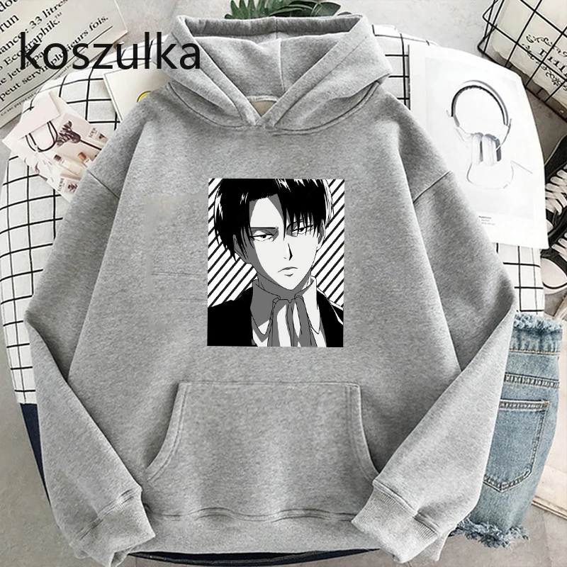 Attack On Titan - Levi Hoodies Anime Kawaii Korean Style Clothes For Women's Tops Harajuku Black Fleece Hoody Spring Sweatshirt
Attack On Titan - Levi Hoodies Anime Kawaii Korean Style Clothes For Women's Tops Harajuku Black Fleece Hoody Spring Sweatshirt