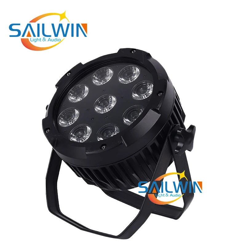 EU STOCK 9*18W 6in1 RGBAW+UV Waterproof Battery LED Par Light For Stage DJ Lighting Outdoor Project Event | Лампы и освещение