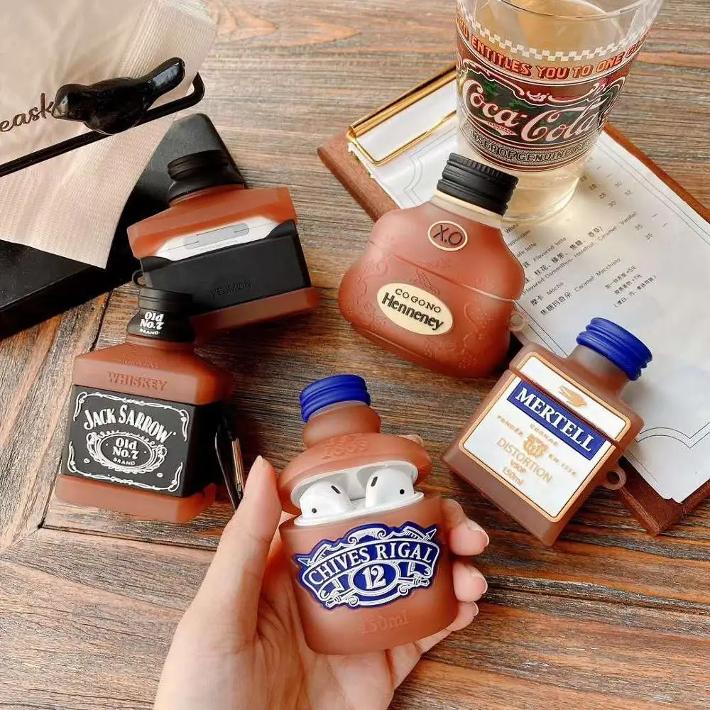 cute 3d airpods pro case with keychain silicone case for airpods pro Hennessy XO for airpods case and earphone cover Martell
cute 3d airpods pro case with keychain silicone case for airpods pro Hennessy XO for airpods case and earphone cover Martell