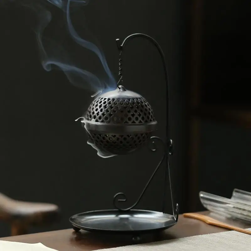 Iron Hanging Waterfall Backflow Incense Burner Metal Coil Incense Holder Aromatherapy Censer Gift Home Decor Creative Decoration
Iron Hanging Waterfall Backflow Incense Burner Metal Coil Incense Holder Aromatherapy Censer Gift Home Decor Creative Decoration